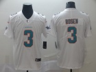 Miami Dolphins #3 Josh Rosen White Men's Vapor Untouchable Limited Jersey