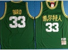 Boston Celtics #33 Larry Bird Green 2019 Chinese New Year Jersey