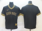 Boston Red Sox Blank Nike Black Gold Fashion Jersey