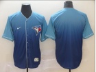 Toronto Blue Jays Blank Blue Nike Fade Jersey