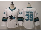 Adidas Woman San Jose Sharks Jerseys #39 Logan Couture White Hockey Jersey