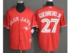 Toronto Blue Jays #27 Vladimir Guerrero JR Red Cool Base Jersey