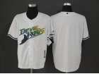 Tampa Bay Rays Blank White Throwback Jersey