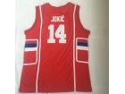 #14 Nikola Jokic Red Serbia Srbija Retro Basketball Jersey 