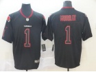 Arizona Cardinals #1 Kyler Murray Black Lights out Vapor Limited Jersey