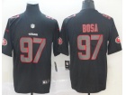 San Francisco 49ers #97 Nick Bosa Black Impact Vapor Untouchable Limited Jersey