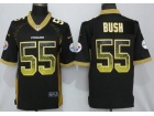 Pittsburgh Steelers #55 Devin Bush Black Drift Fashion Vapor Untouchable Limited Jersey