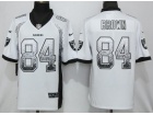 Oakland Raiders #84 Antonio Brown White Drift Fashion Vapor Untouchable Limited Jersey