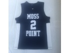 #1 Devin Booker Navy Blue Moss Point High School Jersey