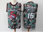 Toronto Raptors #15 Vince Carter Camo Basketball Jersey