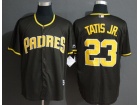 San Diego Padres #23 Fernando Tatis Jr. Brown Cool Base Jersey