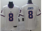 New York Giants #8 Daniel Jones White Color Rush Limited Jersey