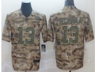 Cleveland Browns #13 Odell Beckham Jr Camo Salute to Service Limited Jersey