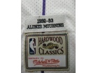 New Orleans Hornets #33 Alonzo Mouring White 1992-93 Hardwood Classic Throwback Jersey