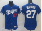 Los Angeles Dodgers #27 Alex Verdugo Blue Flexbase Jersey