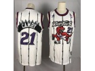 Toronto Raptors #21 Marcus Camby White Throwback Jersey