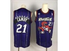 Toronto Raptors #21 Marcus Camby Purple Throwback Jersey