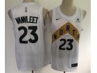 Toronto Raptors #23 Fred Vanvleet White City Jersey