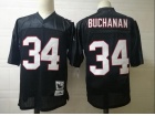 Atlanta Falcons #34 Ray Buchanan Black Throwback Jersey