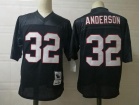 Atlanta Falcons #32 Jamal Anderson Black Throwback Jersey