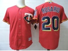 Minnesota Twins #20 Eddie Rosario Red Cool Base Jersey