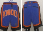 New York Knicks Blue Throwback Shorts