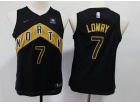 Nike Youth Toronto Raptors #7 Kyle Lowry Black City Jersey