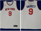 Nike New York Knicks #9 RJ Barrett White Jersey