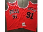 Chicago Bulls #91 Dennis Rodman Red 1997-98 Hardwood Class AU Jersey