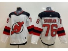 Adidas New Jersey Devils #76 P.K. Subban White Hockey Jersey