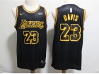 Nike Los Angeles Lakers #23 Anthony Davis Black City Swingman Basketball Jersey