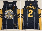 Nike Toronto Raptors #2 Kawhi Leonard Black Yellow Jersey