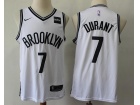 Nike Brooklyn Nets #7 Kevin Durant White Basketball Jersey