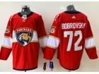 Addidas Florida Panthers #72 Sergei Bobrovsky Red Hockey Jersey