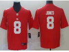 New York Giants #8 Daniel Jones Red Men's Vapor Untouchable Limited Jersey