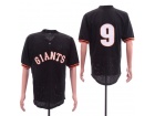 San Francisco Giant #9 Matt Williams Black BP Throwback Jersey