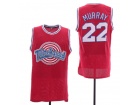 Space Jam Tune Squad #22 Bill Murray Red Basketball Jerseys