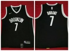 Nike Brooklyn Nets #7 Kevin Durant Black Swingman Basketball Jersey