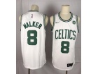 Nike Boston Celtics #8 Kemba Walker White Jersey