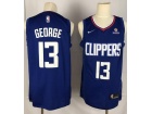 Nike Los Angeles Clippers #13 Paul George Blue Jersey