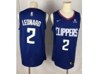 Nike Los Angeles Clippers #2 Kawhi Leonard Blue Jersey