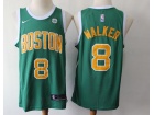 Nike Boston Celtics #8 Kemba Walker Green Earned Jersey