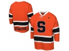 Custom Syracuse Orange Face Off Hockey Jersey - Orange