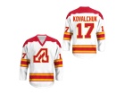 Custom Atlanta Flames Hockey Jersey White