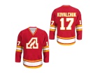 Custom Atlanta Flames Hockey Jersey Red