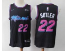 Miami Heat #22 Jimmy Butler Black City Jersey