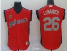 2019 All Star New York Yankees #26 DJ LeMahieu Red Jersey