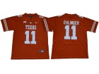 Texas Longhorns #11 George Ehlinger Dark Orange Limited Jersey