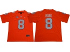 Clemson Tigers #8 Justyn Ross Orange Limited Jersey