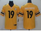 Pittsburgh Steelers #19 JuJu Smith-Schuster Yellow Inverted Legende Limited Jersey